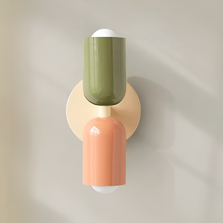 Tosidig LED-vegglampe i nordisk design - Moderne Belysning for Hjemmet
