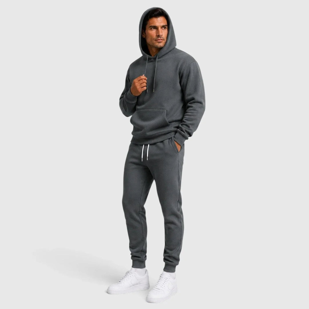 Herre Loungesett Hettegenser og Joggebukse