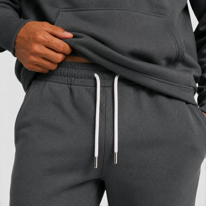 Herre Loungesett Hettegenser og Joggebukse