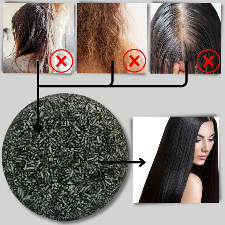 Naturlig Fast Sjampo Bar 69g – Opplysende for Hvitt Hår