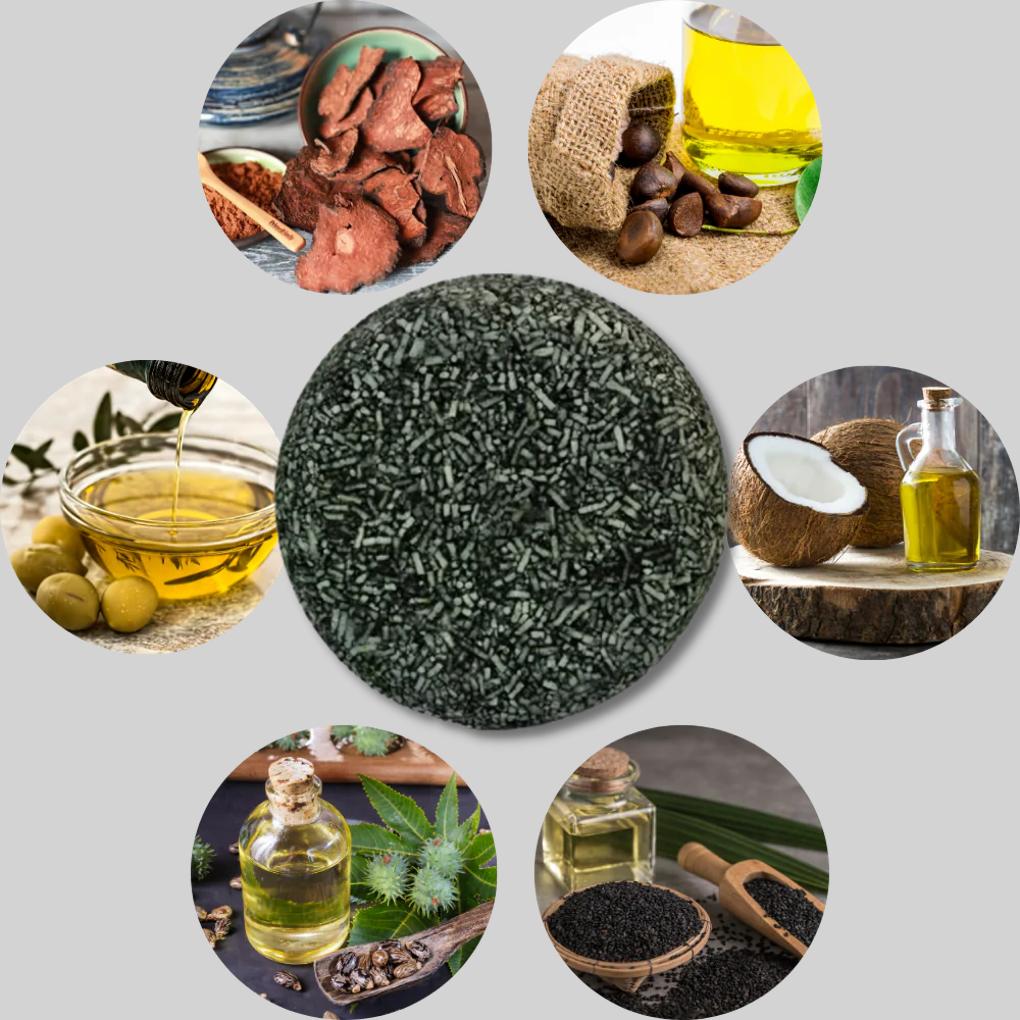 Naturlig Fast Sjampo Bar 69g – Opplysende for Hvitt Hår