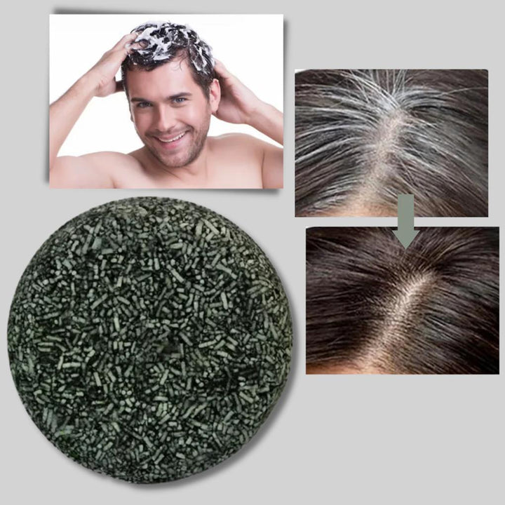 Naturlig Fast Sjampo Bar 69g – Opplysende for Hvitt Hår