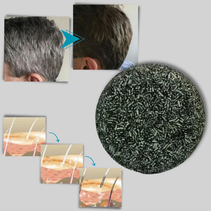 Naturlig Fast Sjampo Bar 69g – Opplysende for Hvitt Hår