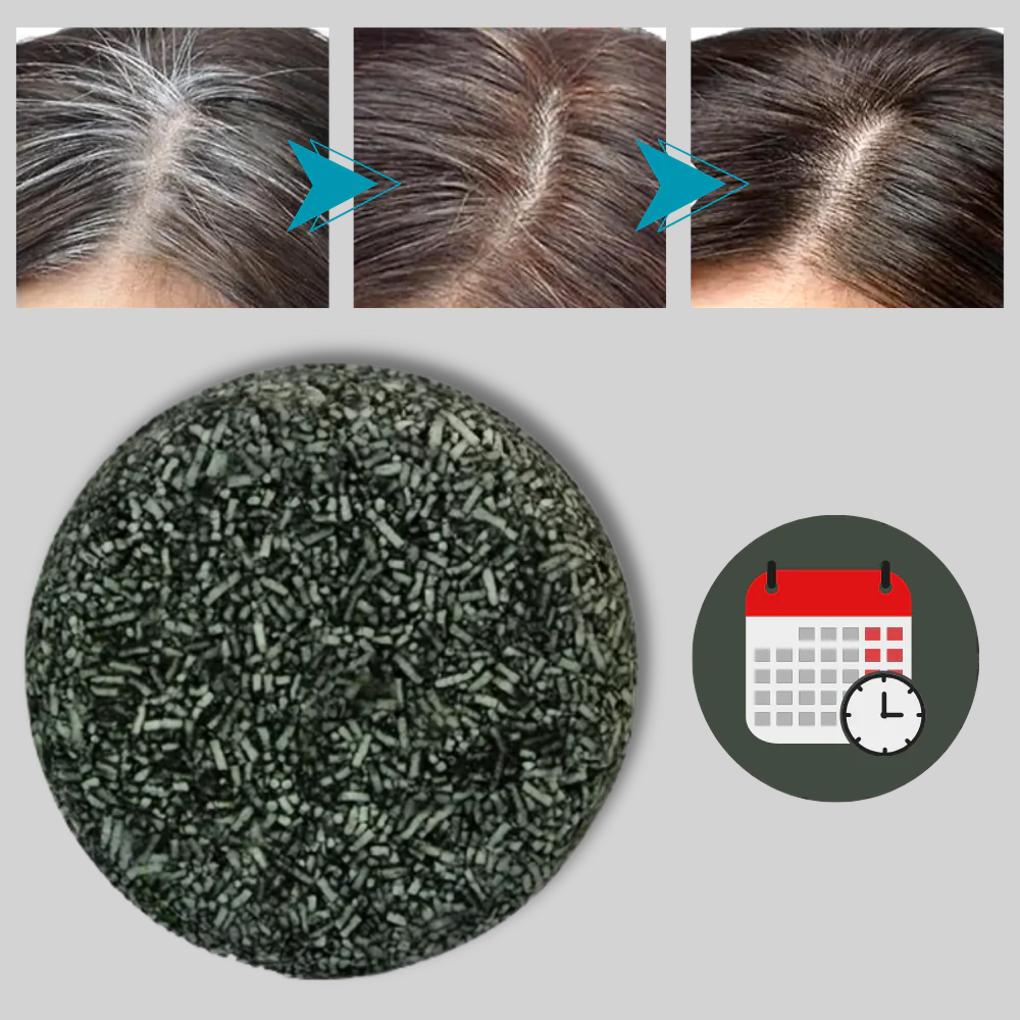 Naturlig Fast Sjampo Bar 69g – Opplysende for Hvitt Hår