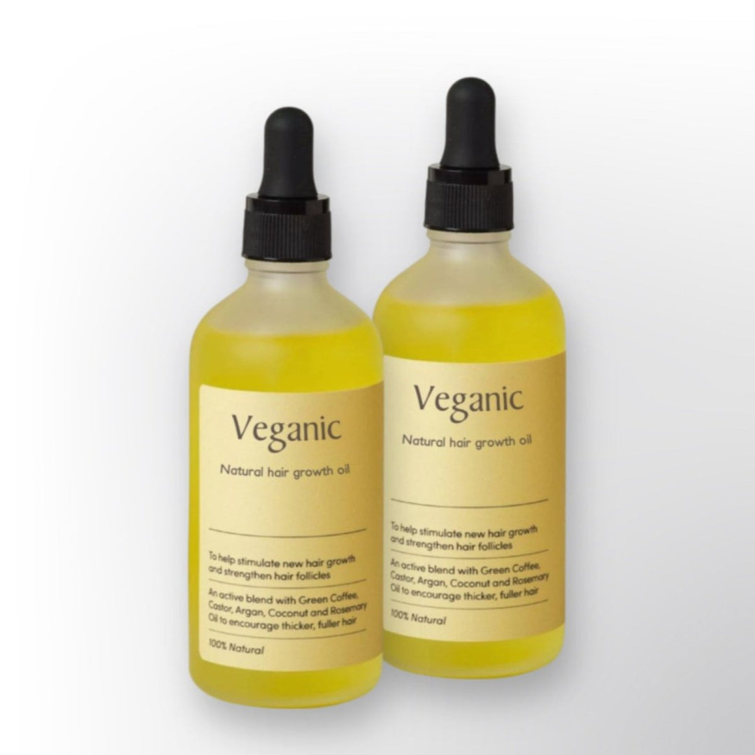 Vegansk hårveksolje – 100 % naturlig serum