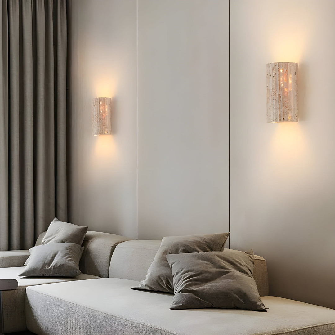 Vegglampe i Naturstein - Elegant Design