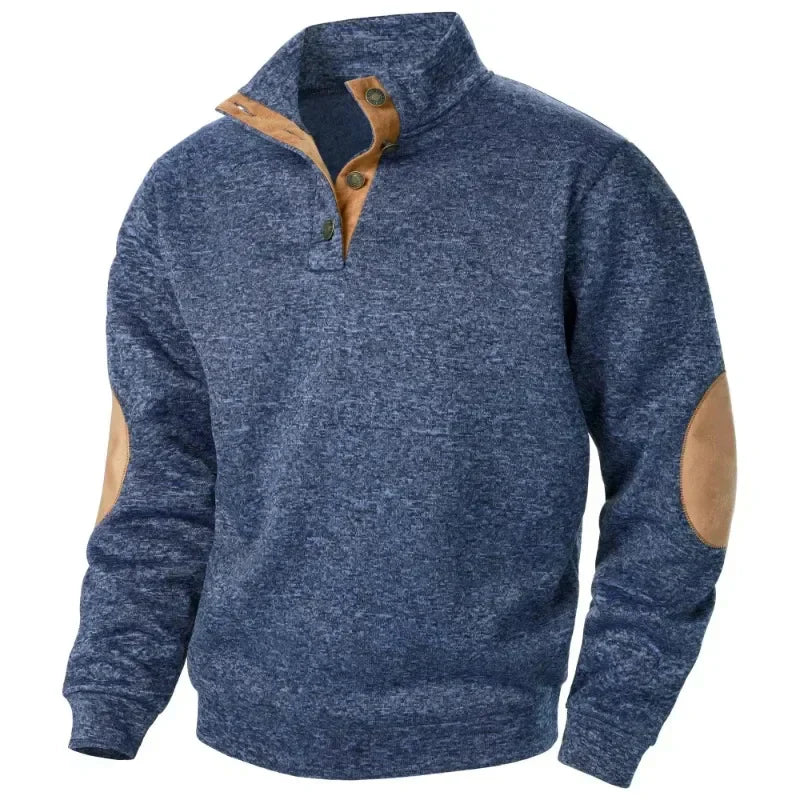 Herre V-Hals Genser for Utendørs &amp; Casual Stil