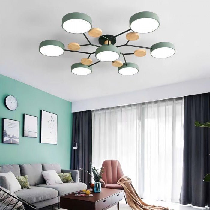 NordicGlow | Forgrenet LED-taklampe i skandinavisk stil
