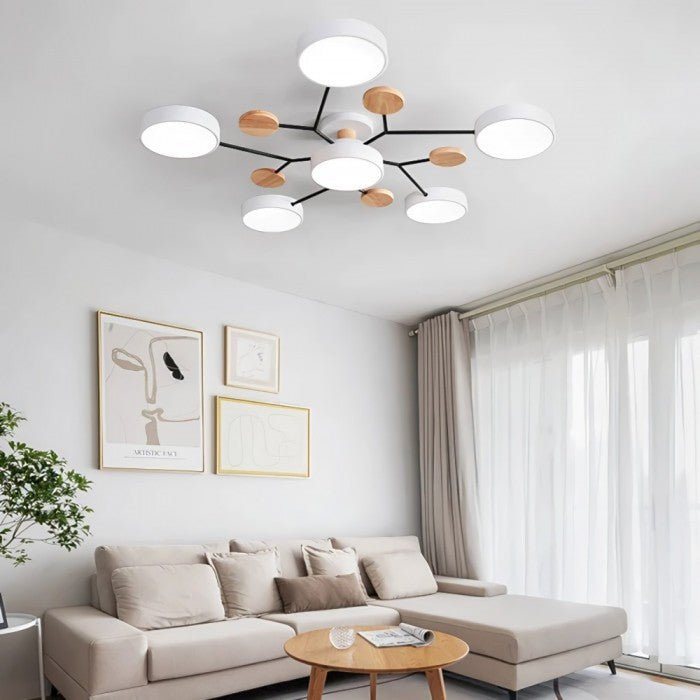 NordicGlow | Forgrenet LED-taklampe i skandinavisk stil