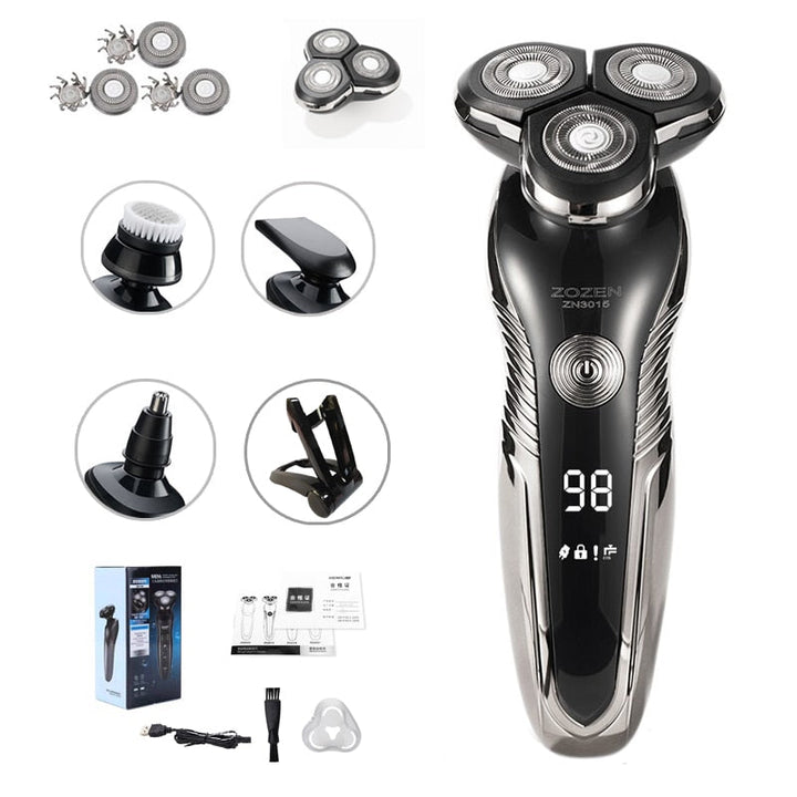 Oppladbar Barbermaskin - Vanntett