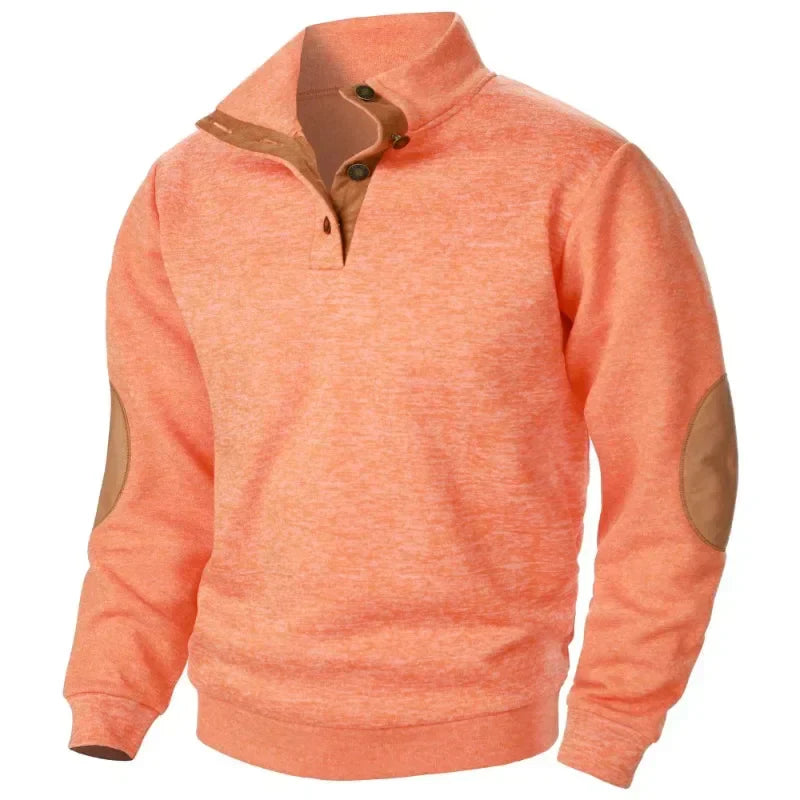 Herre V-Hals Genser for Utendørs &amp; Casual Stil