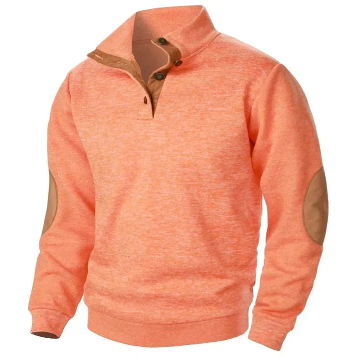 Herre V-Hals Genser for Utendørs &amp; Casual Stil
