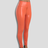Elegant Skinnende Leggings med Glidelås