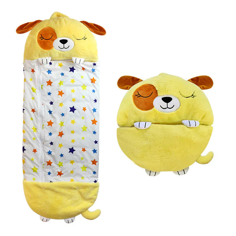 SleepyBuddy – Barnsovepose og kosetoy i ett