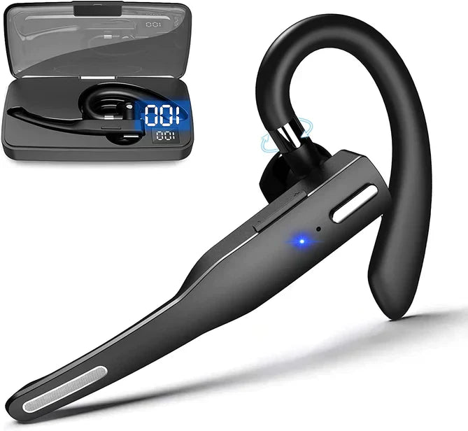 Trådløse Bluetooth 5.1-hodetelefoner med dobbel mikrofon - RoadMic Pro