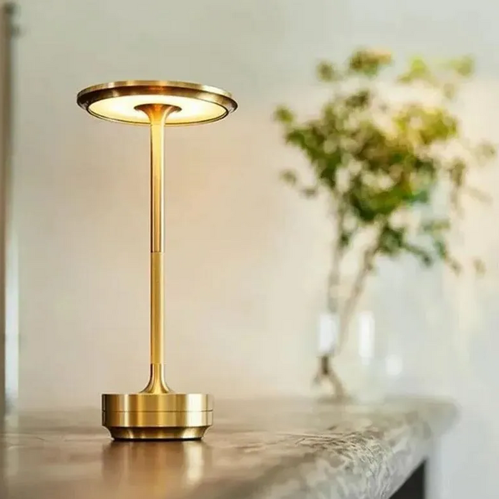 Enkel Oppladbar Trådløs Bordlampe
