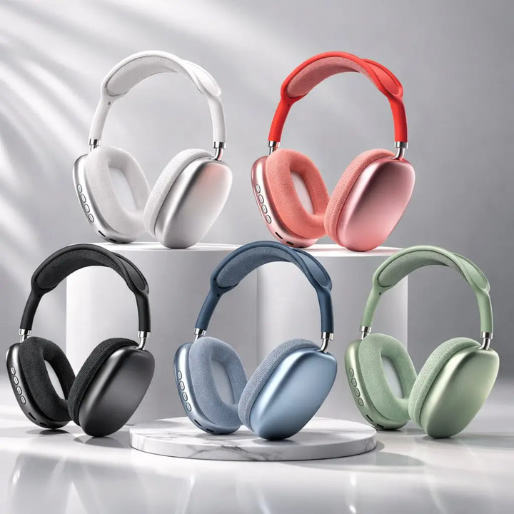 Over-Ear Hodetelefoner med Støykansellering og Bluetooth (ANC)