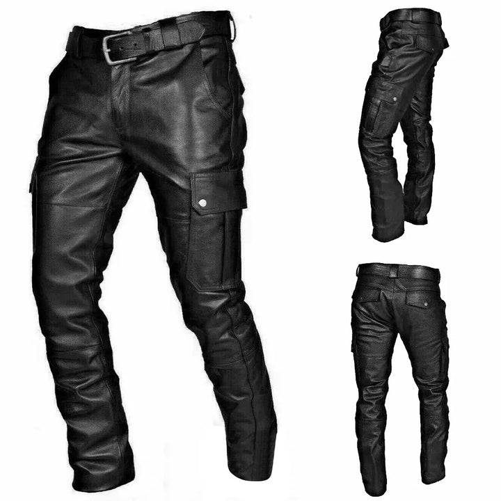 Skinnbukse til herre i biker-stil – RoadVance