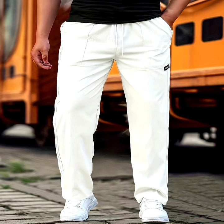 Menns Hverdagsbukser – Forfinet Stil med Uformell Allsidighet