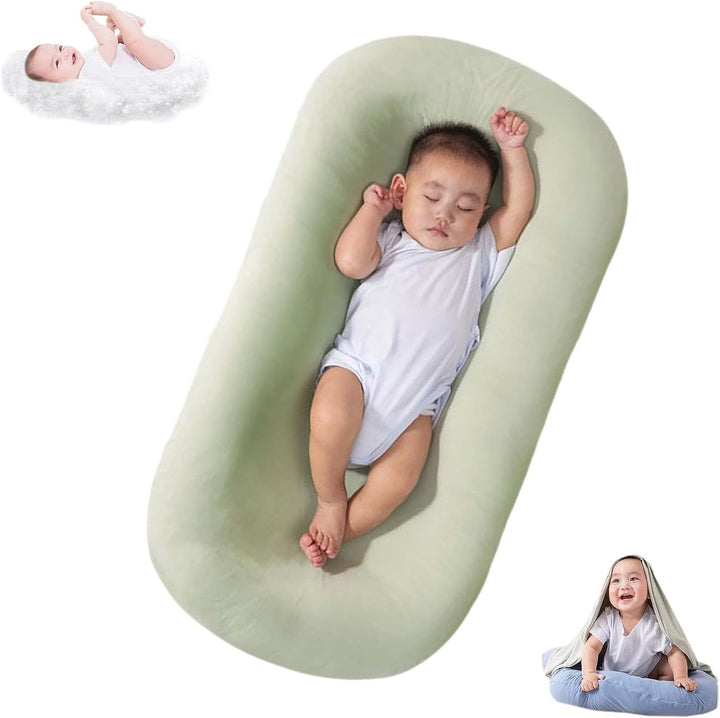 Baby lounger-pute - Myk bomull | Redekopp for babyer 0-24 måneder