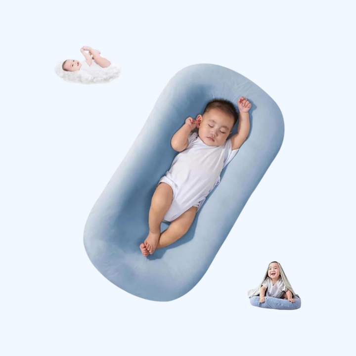 Baby lounger-pute - Myk bomull | Redekopp for babyer 0-24 måneder