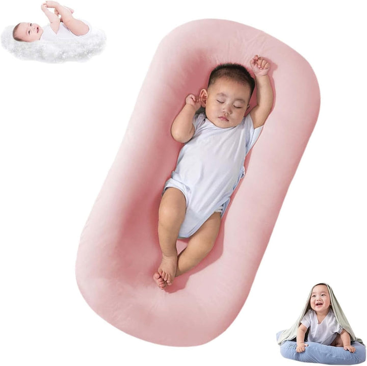 Baby lounger-pute - Myk bomull | Redekopp for babyer 0-24 måneder