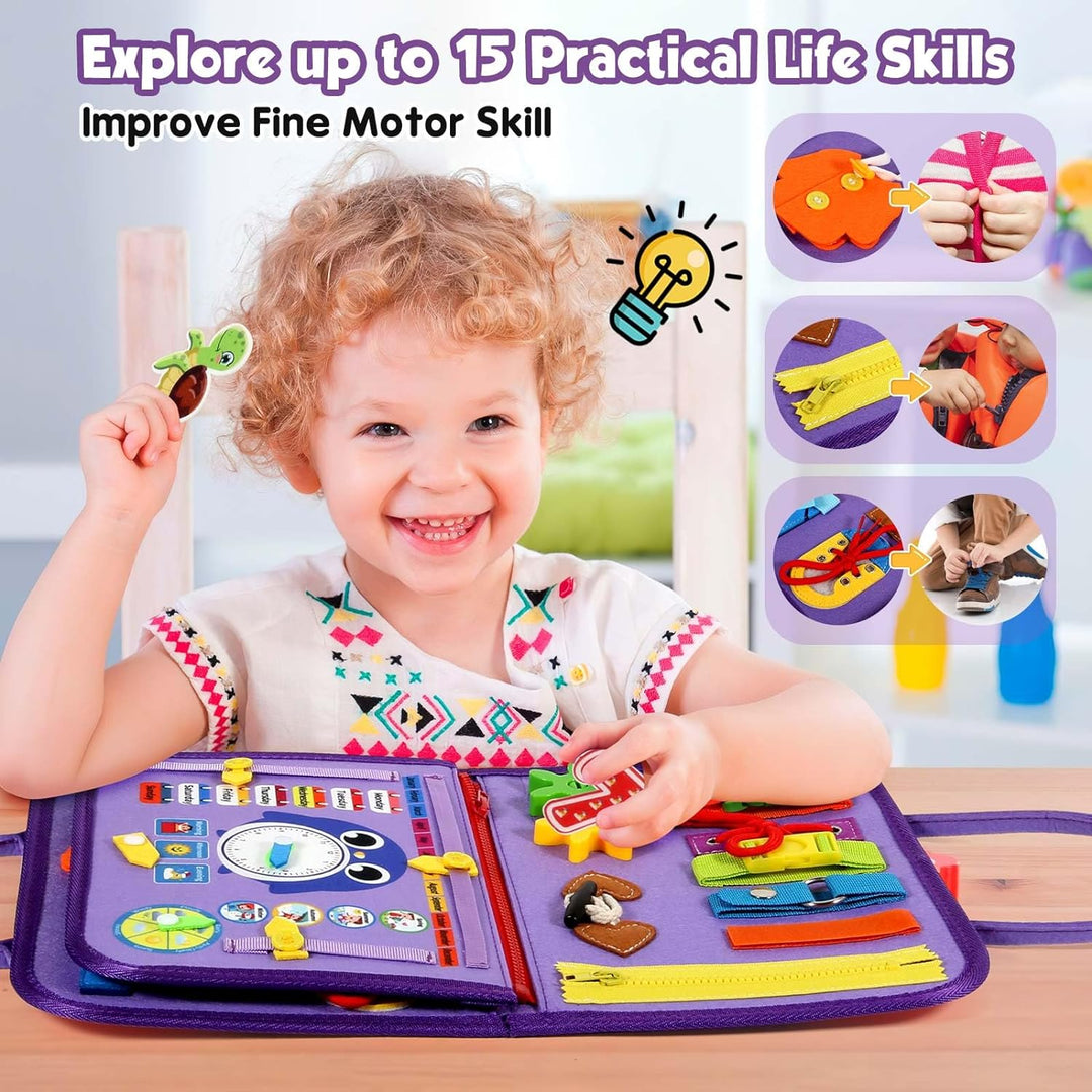Montessori skyvebrett for barn – Pedagogisk leke