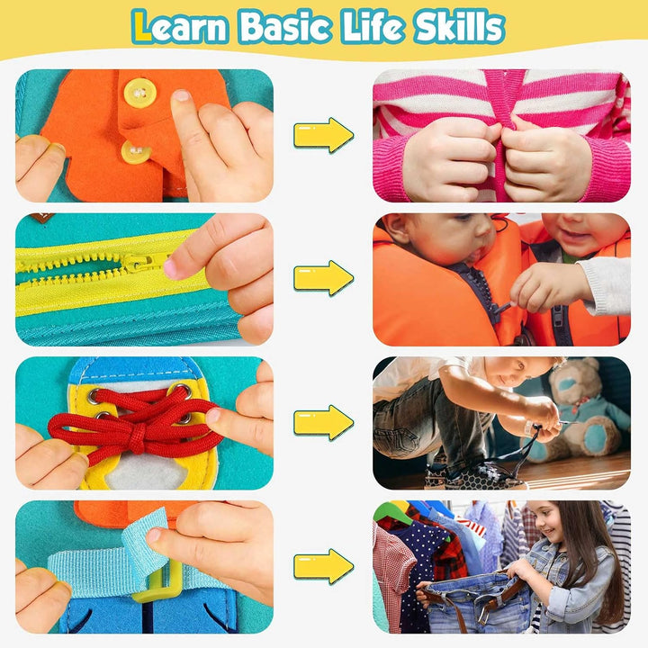 Montessori skyvebrett for barn – Pedagogisk leke