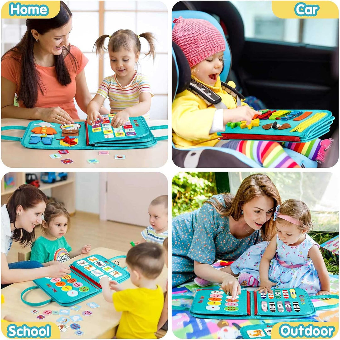 Montessori skyvebrett for barn – Pedagogisk leke