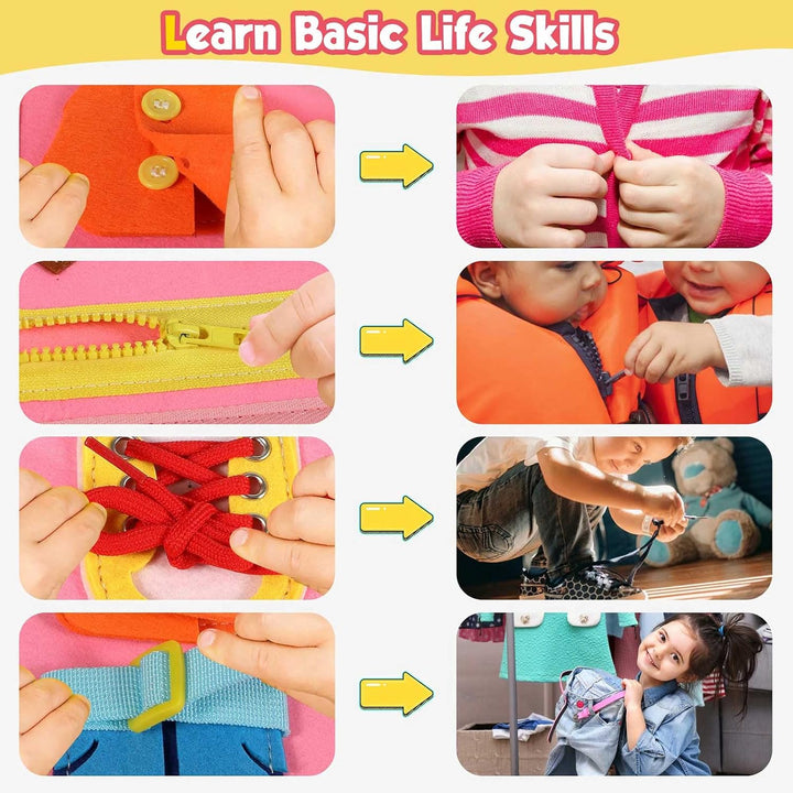 Montessori skyvebrett for barn – Pedagogisk leke