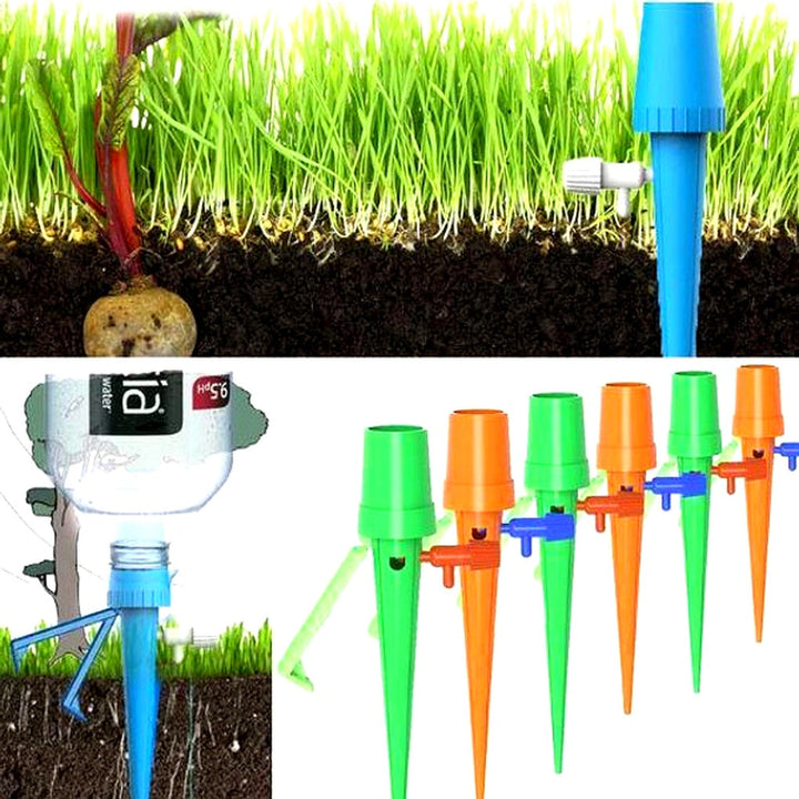 Automatiske Plantevanningspiker (Pakke med 12) – Justerbar Flyt Hagehjelp