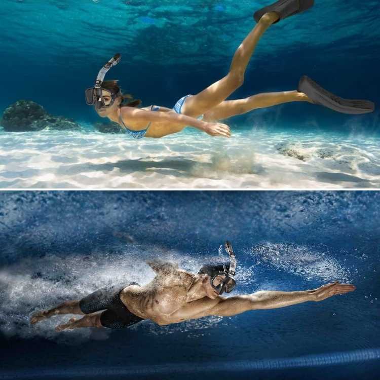 ProDive sammenleggbar snorkelmaske