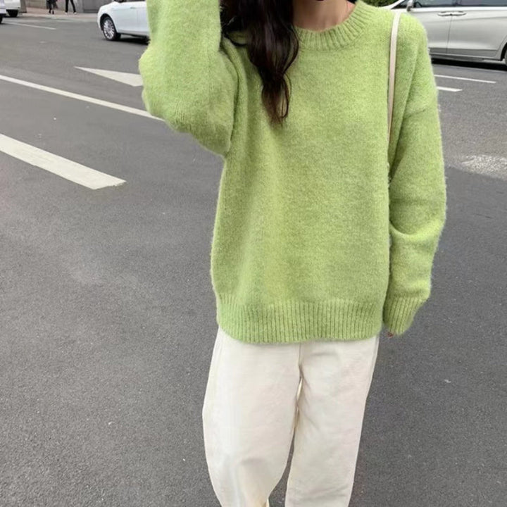 Oversized Kvinners Pullover
