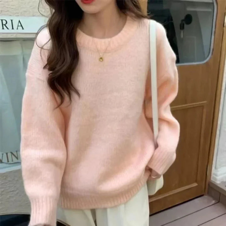 Oversized Kvinners Pullover
