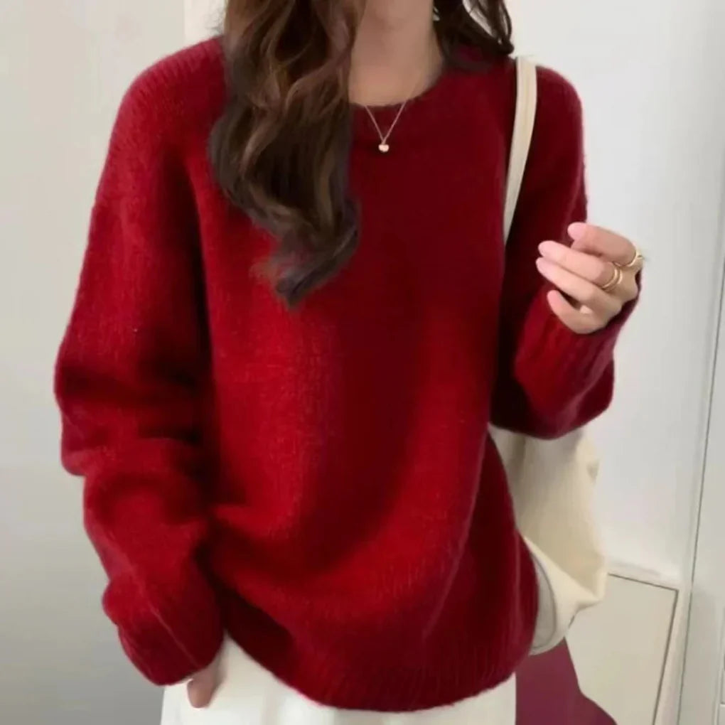 Oversized Kvinners Pullover