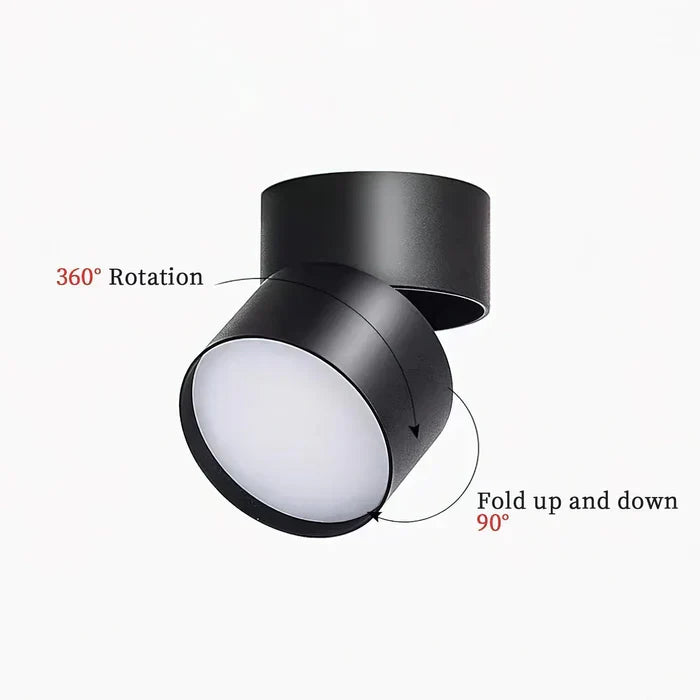 Moderne justerbar LED-taklampe