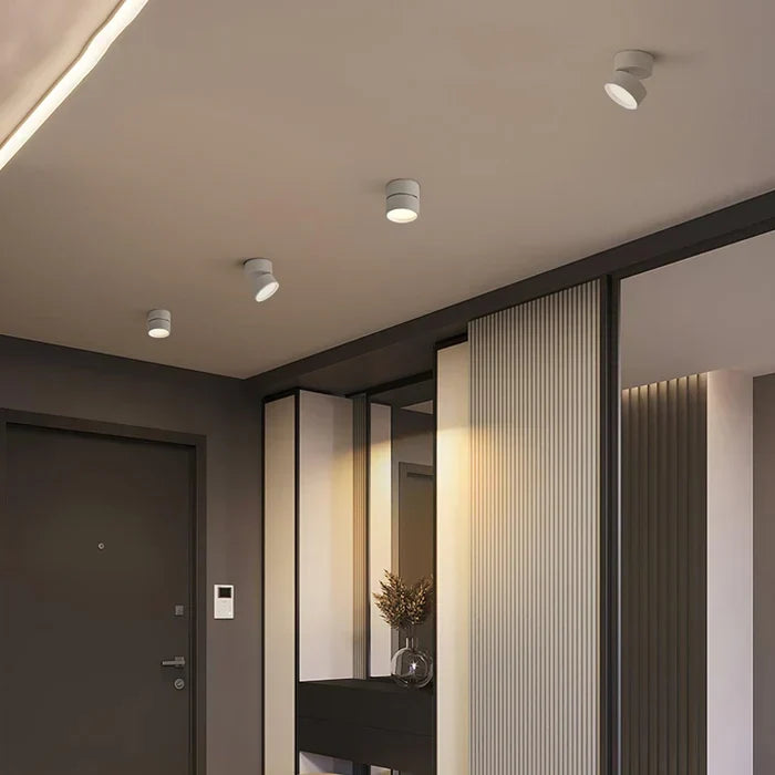 Moderne justerbar LED-taklampe