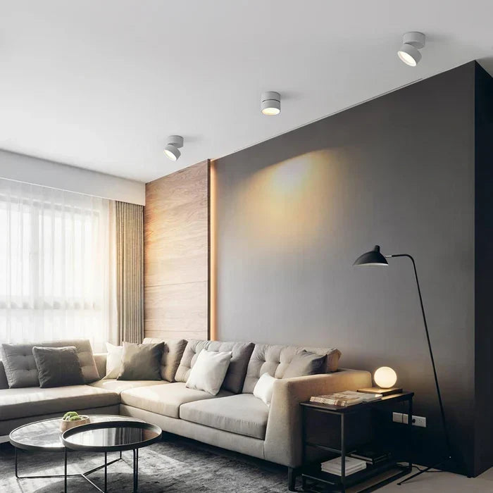 Moderne justerbar LED-taklampe