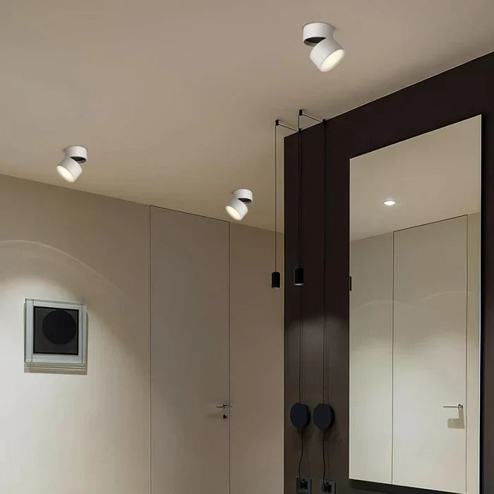Moderne justerbar LED-taklampe