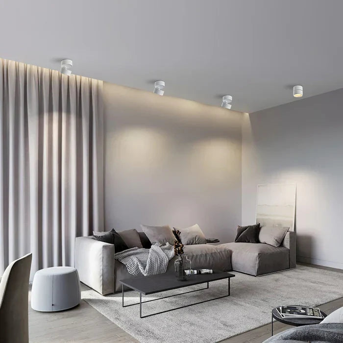 Moderne justerbar LED-taklampe