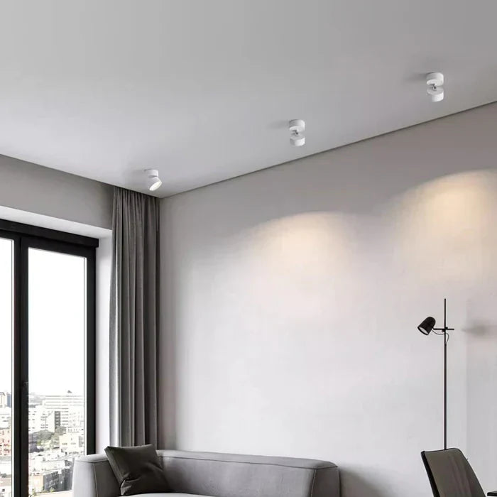 Moderne justerbar LED-taklampe