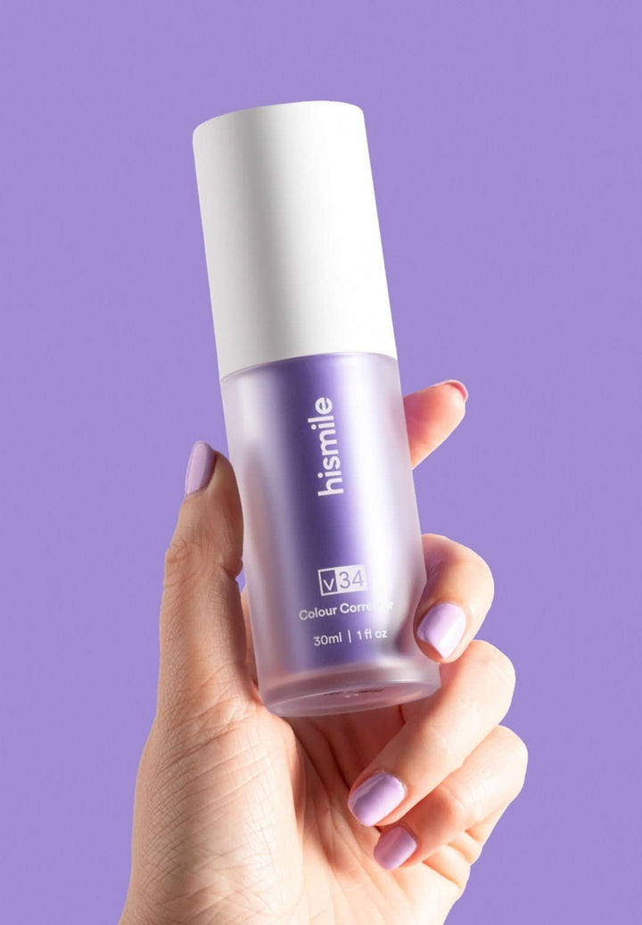 Hismile V34 fargekorrigerende serum