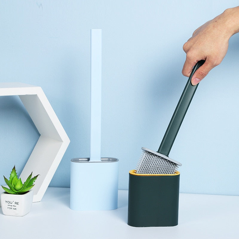 Toalettbørste i silikon | Hygienisk og bærekraftig design