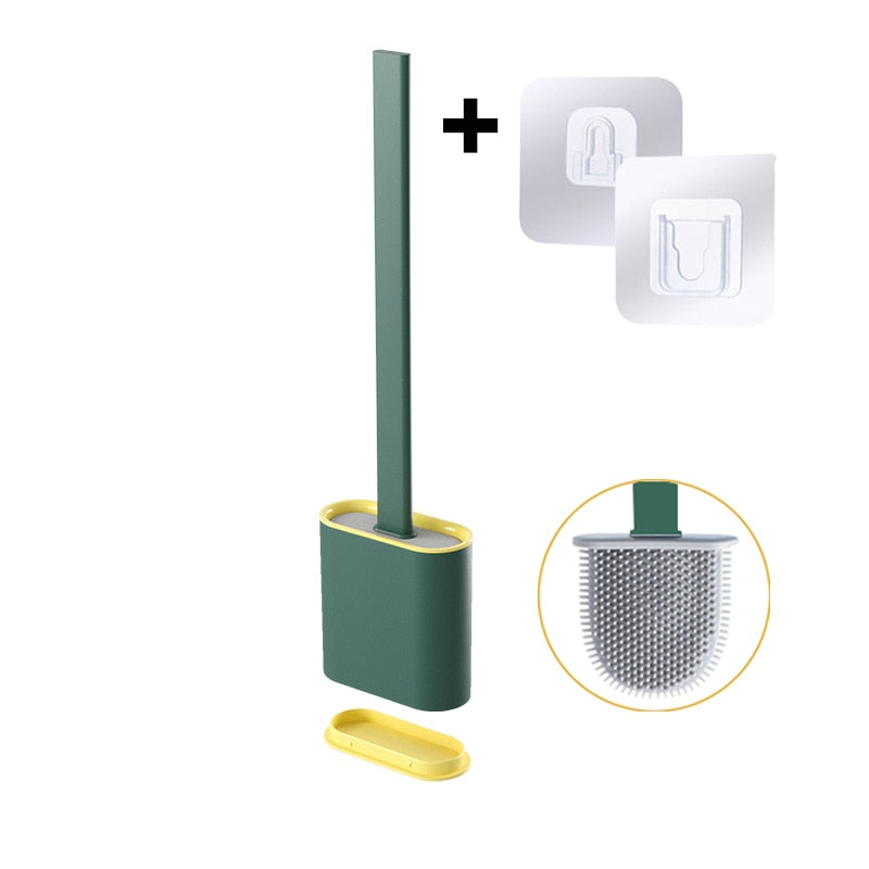 Toalettbørste i silikon | Hygienisk og bærekraftig design