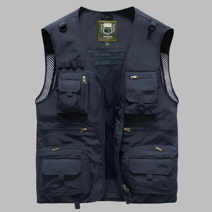 Multi‑Pocket Sommer Vest