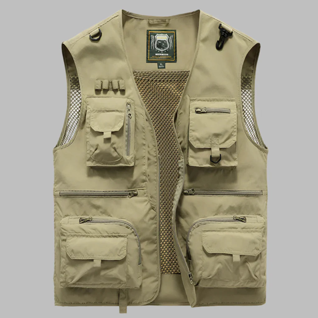 Multi‑Pocket Sommer Vest