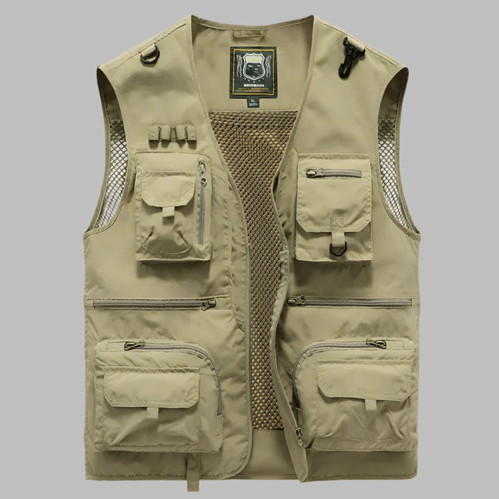 Multi‑Pocket Sommer Vest