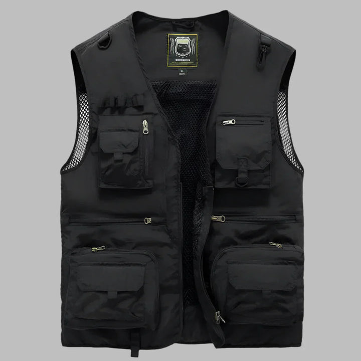 Multi‑Pocket Sommer Vest