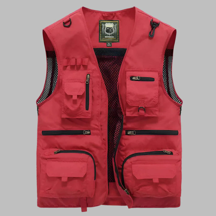 Multi‑Pocket Sommer Vest