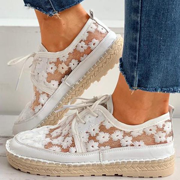 Broderte Sneakers for Kvinner
